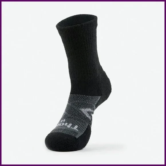 Max Cushion Crew Socks for 12-Hour Shifts, Large Size
